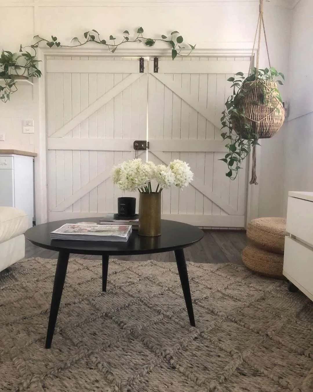Ella Grey Marble Wool Rug *NO RETURNS UNLESS FAULTY