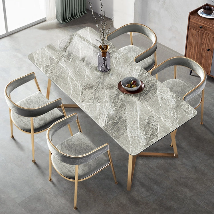 Ella Velvet Dining Chairs with Gold Legs (Set of 2)