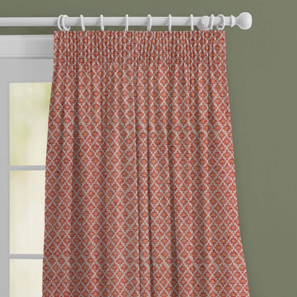 Elmore Woven Jacquard Made to Measure Curtains Heritage