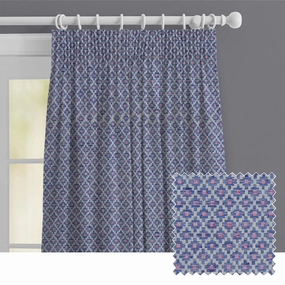 Elmore Woven Jacquard Made to Measure Curtains Indigohome decor ,wall decor 