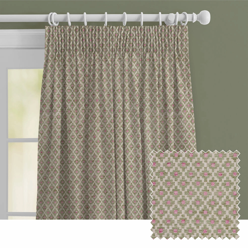 Elmore Woven Jacquard Made to Measure Curtains Verdehome decor ,wall decor 