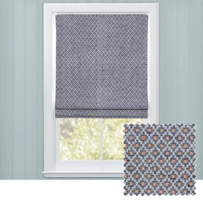Elmore Woven Jacquard Made to Measure Roman Blinds Cornflowerbedding sets ,throw blankets 
