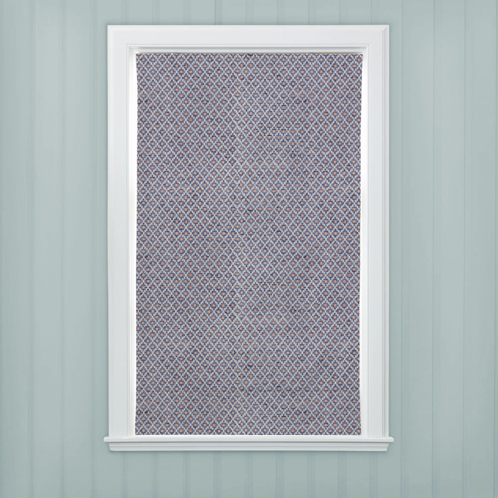 Elmore Woven Jacquard Made to Measure Roman Blinds Cornflower
