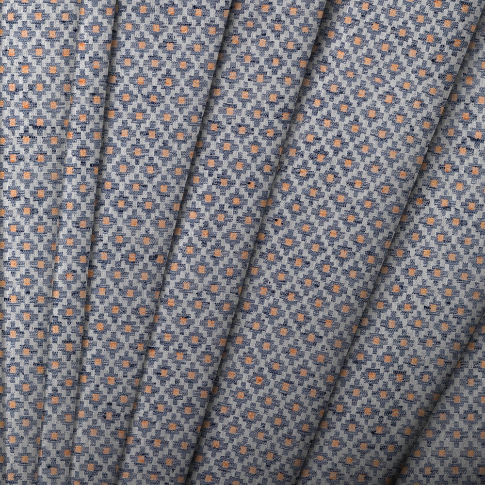 Elmore Woven Jacquard Made to Measure Roman Blinds Cornflower