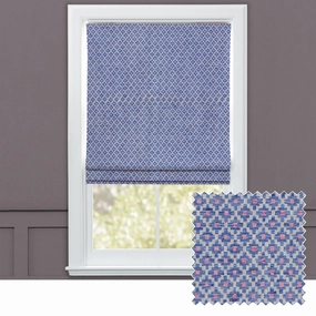 Elmore Woven Jacquard Made to Measure Roman Blinds Indigobedding sets ,throw blankets 