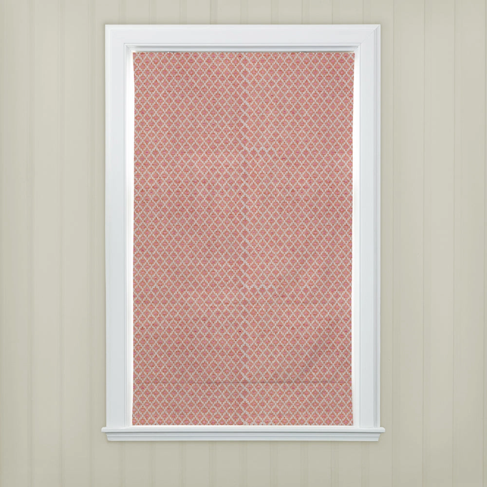 Elmore Woven Jacquard Made to Measure Roman Blinds Russet