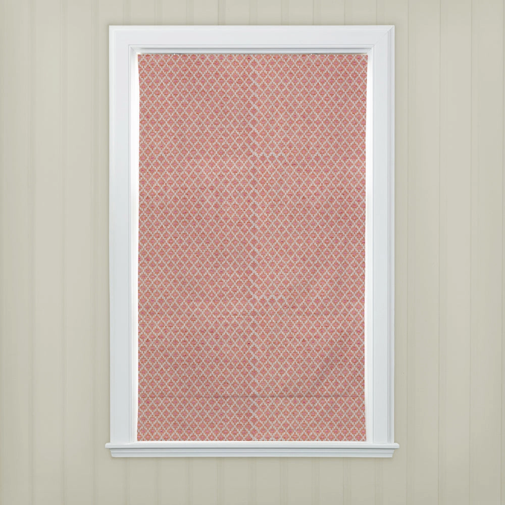 Elmore Woven Jacquard Made to Measure Roman Blinds Russet