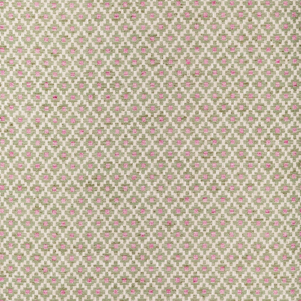 Elmore Woven Jacquard Made to Measure Roman Blinds Verde