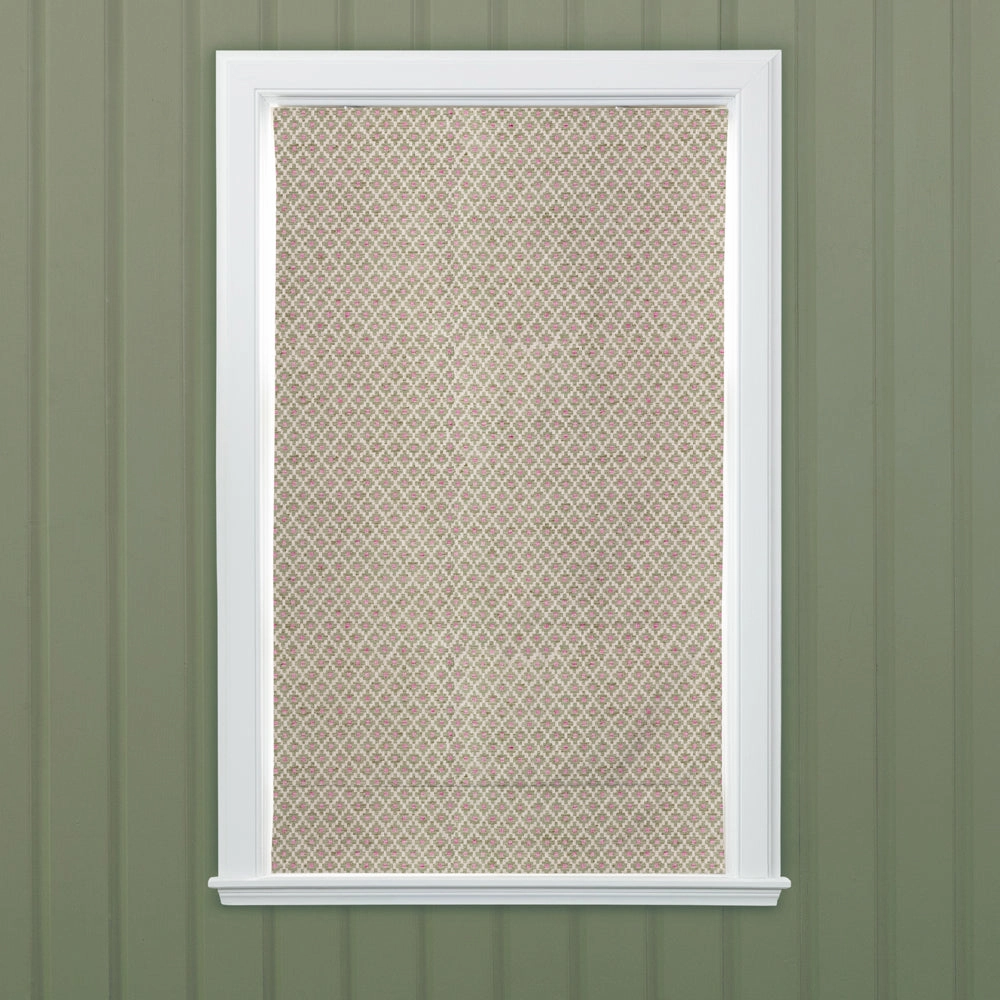 Elmore Woven Jacquard Made to Measure Roman Blinds Verde