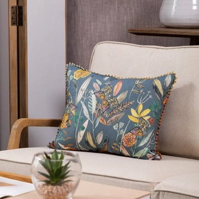Elora Orchard Printed Feather Cushion Twilightbedding sets ,throw blankets 