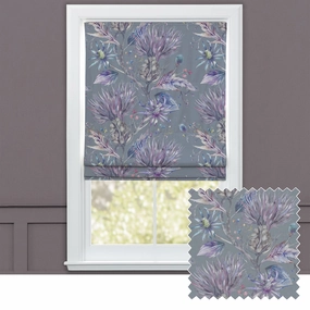 Elysium Printed Cotton Made to Measure Roman Blinds Stormbedding sets ,throw blankets 
