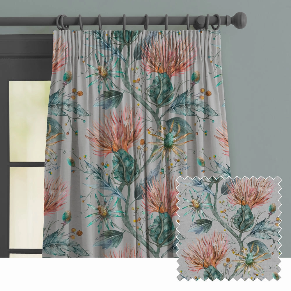 Elysium Printed Made to Measure Curtains Sapphirebedding sets ,throw blankets 
