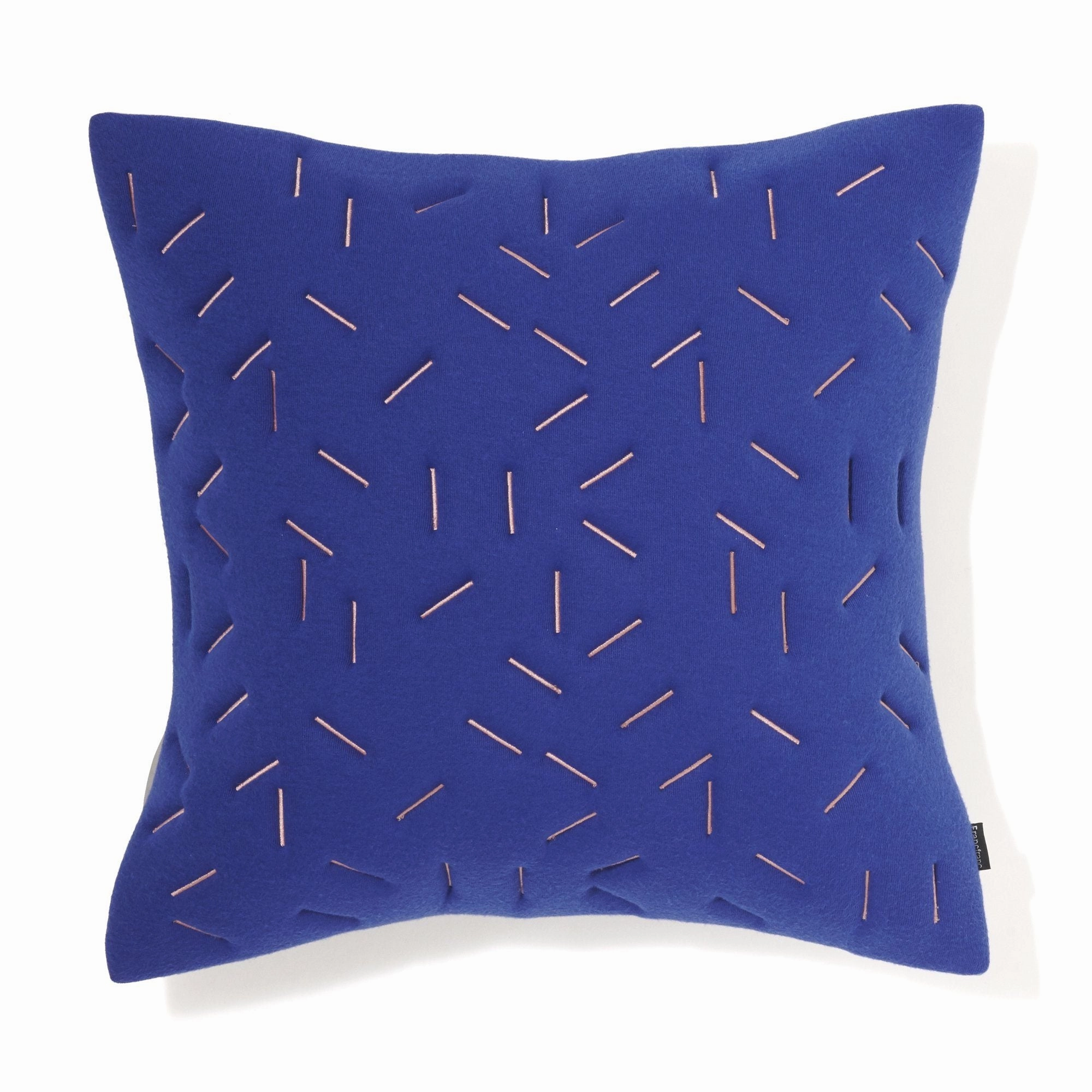 EMB ART AV CUSHION COVER 45 BLUEbedding sets ,throw blankets 