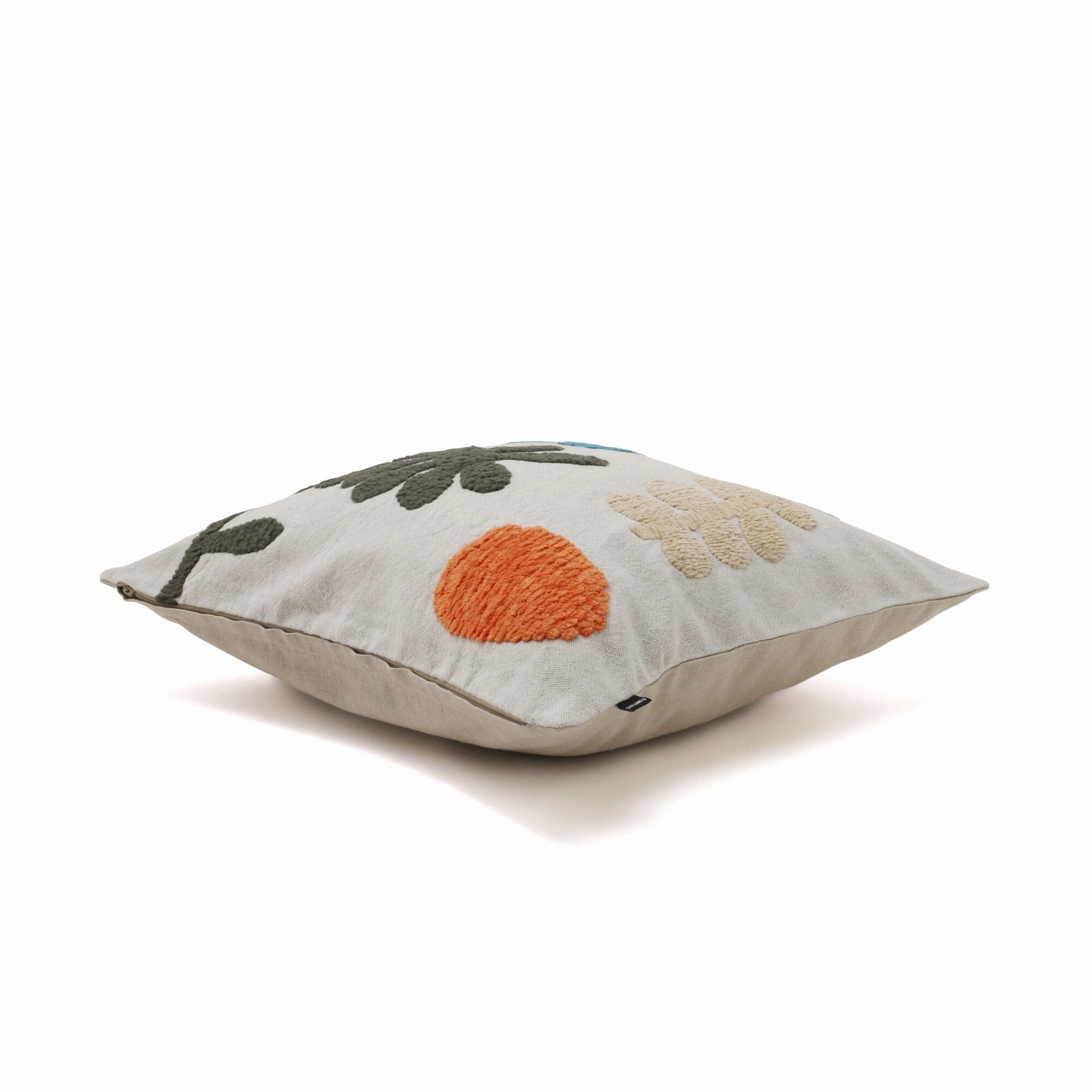 Emb Drawing Cushion Cover 450 X 450 Multi