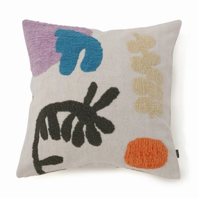Emb Drawing Cushion Cover 450 X 450 Multibedding sets ,throw blankets 