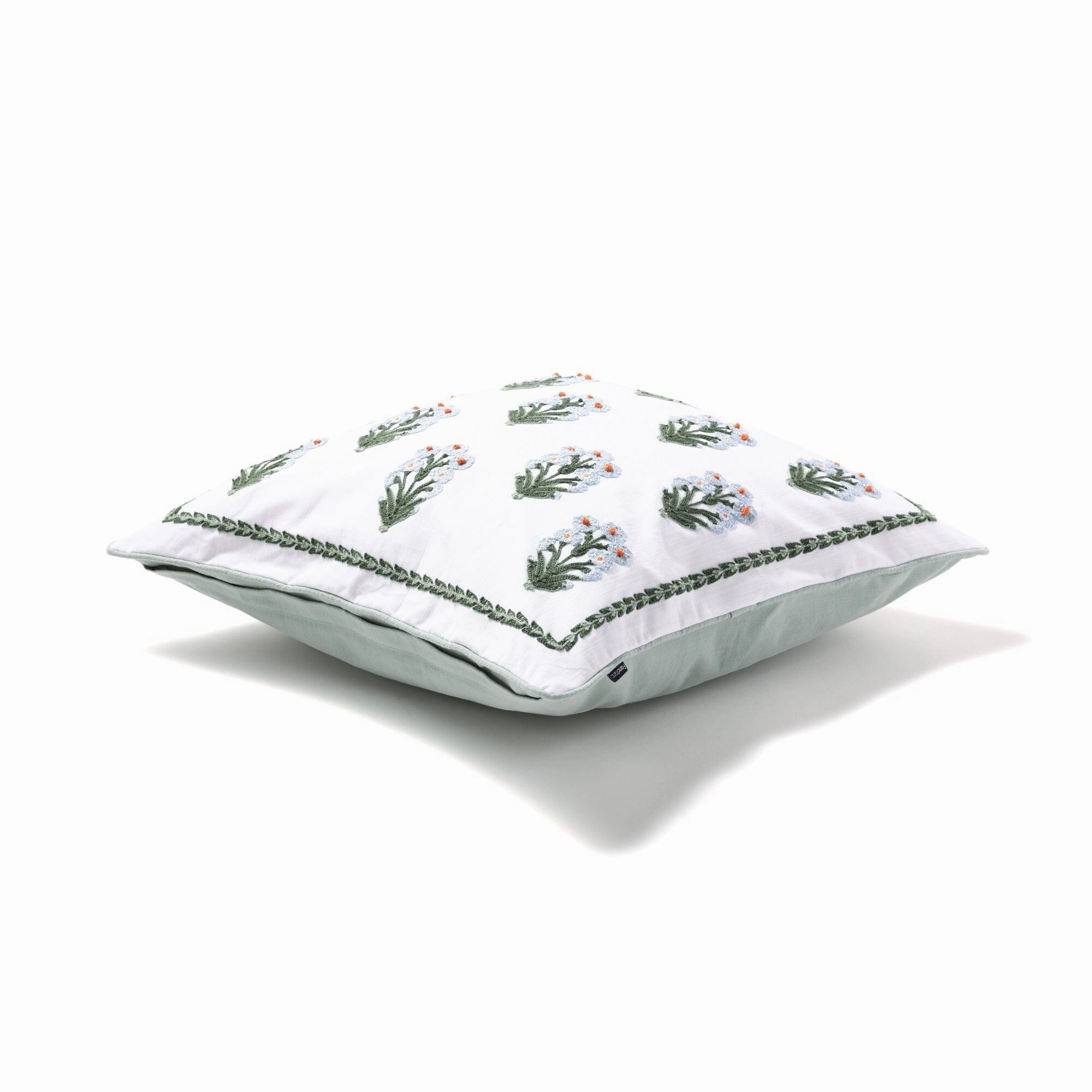 Emb Flower Cushion Cover 450 X 450 Multi