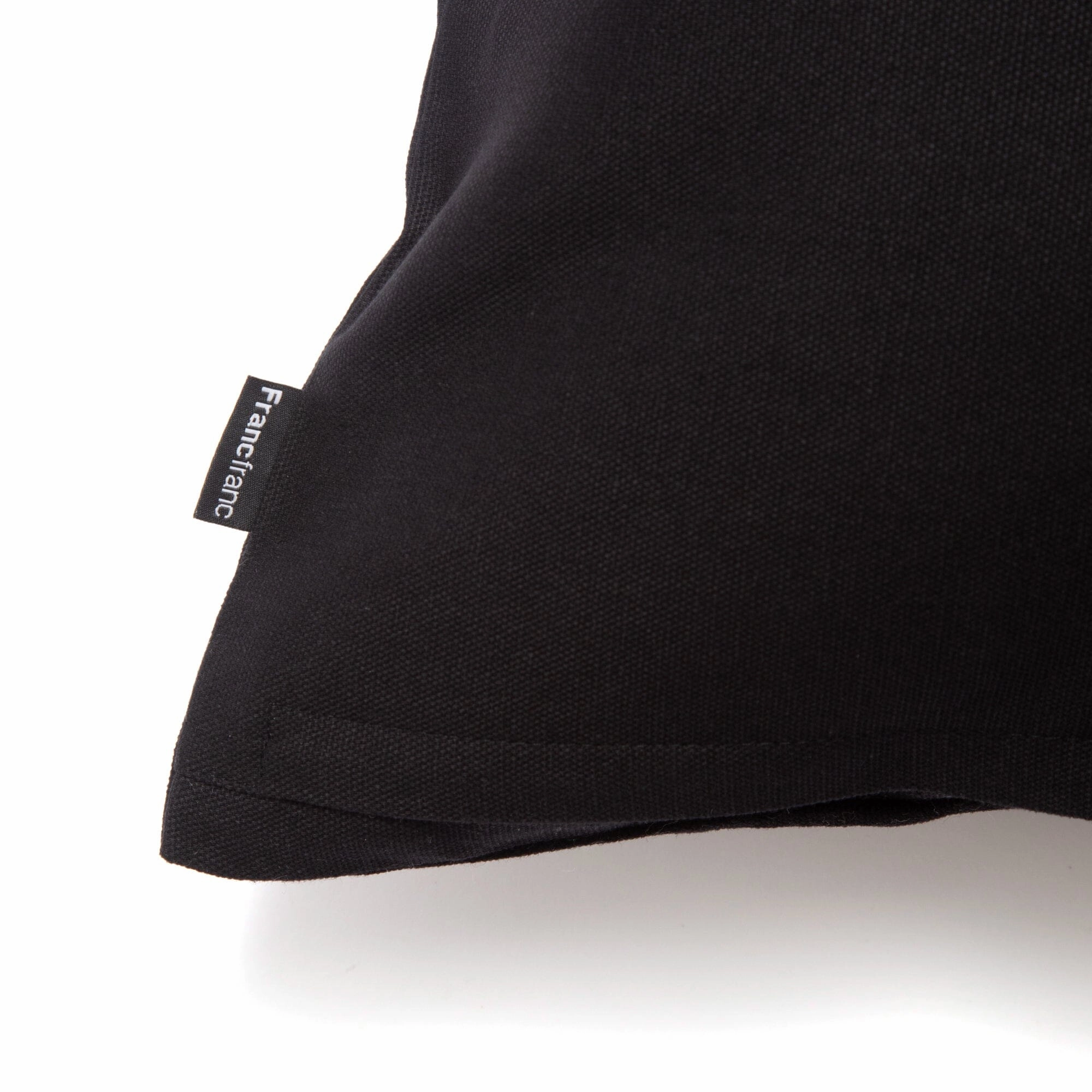 Emb Frame Cushion Cover 450 X 450 Black X Gold