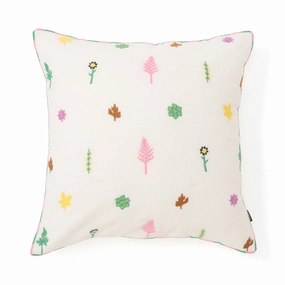 Emb Plant Cushion Cover 450 X 450 Multibedding sets ,throw blankets 