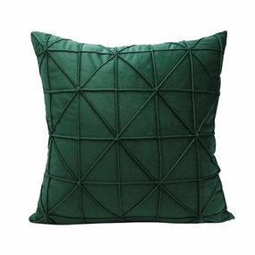 Emerald Green Geometric Throw Cushionhome decoration ,modern home decor 