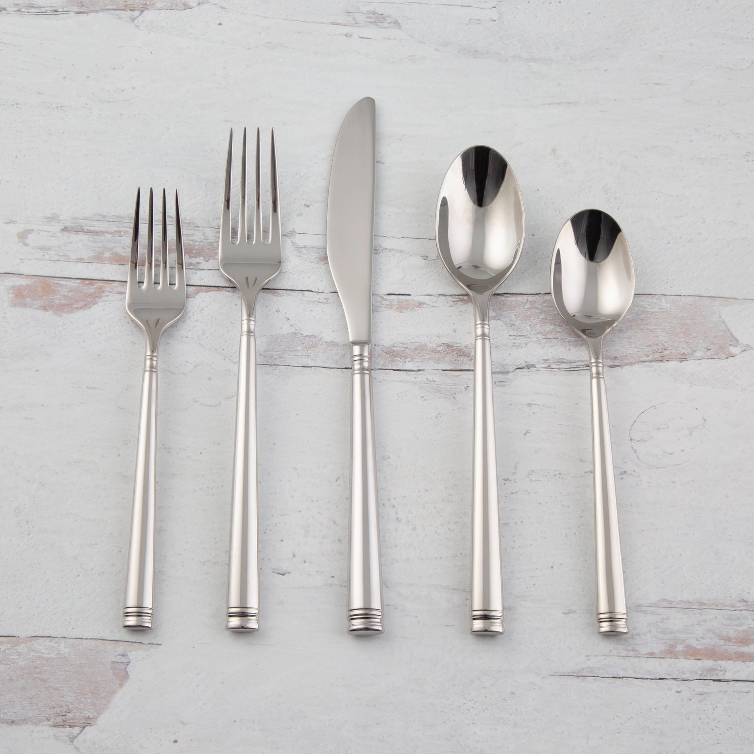 Emmy Mirror 20 Piece Flatware Seteco-friendly bamboo fiber tableware set 