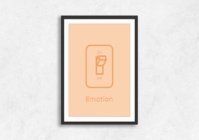 Emotional Switch 3modern abstract painting decor