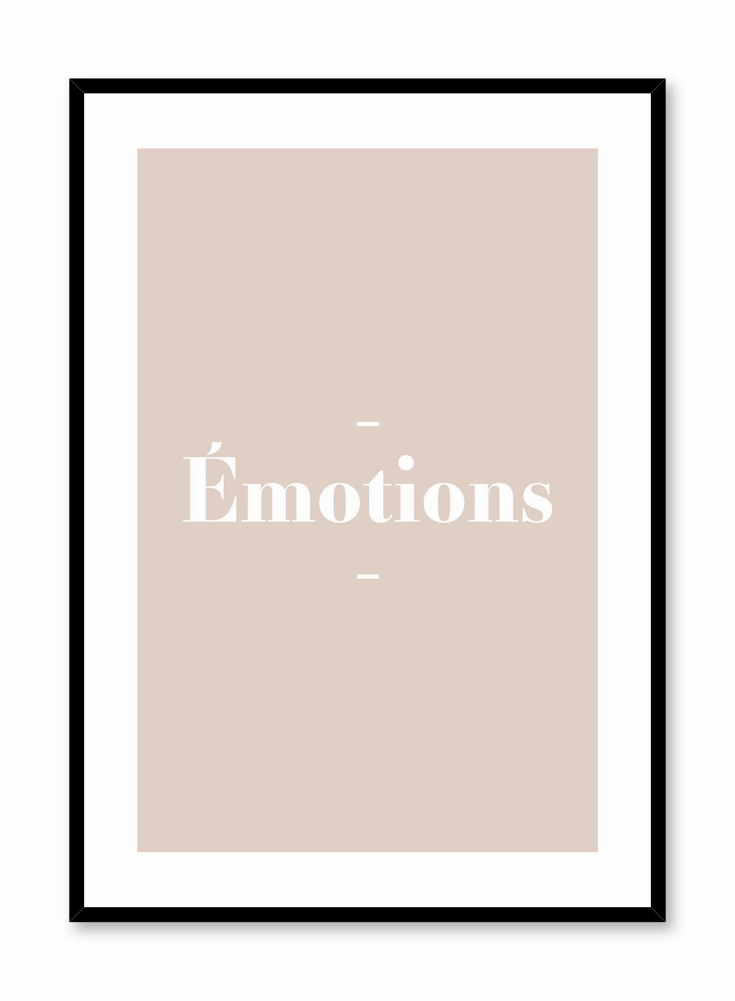 Emotions, Posterpop culture themed posters
