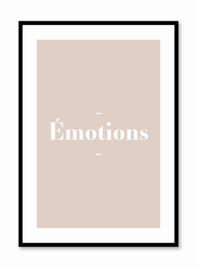 Emotions, Posterpop culture themed posters