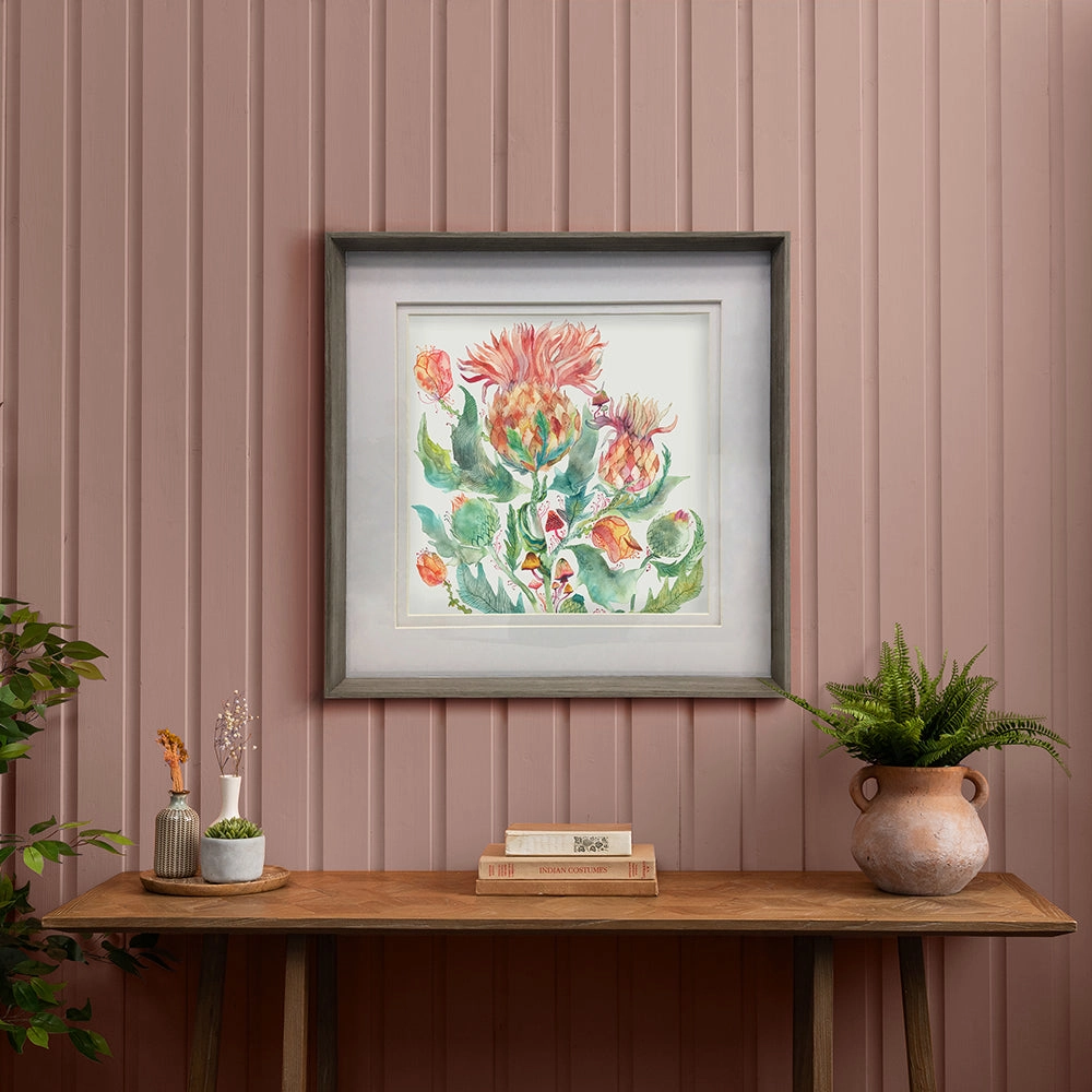Enchanting Thistle Framed Print Nutmodern home decor ,home decor for bedroom 