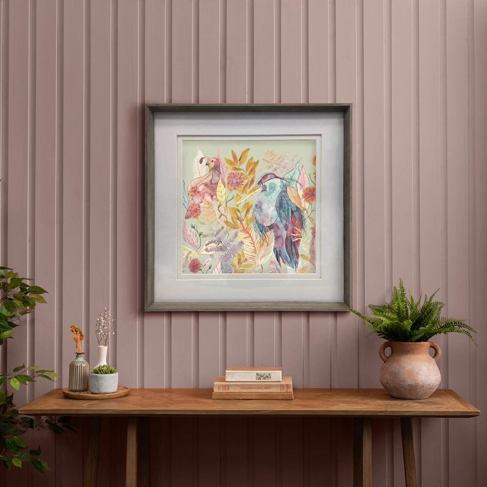 Ennerdale Forest Framed Print Nut/Harvest