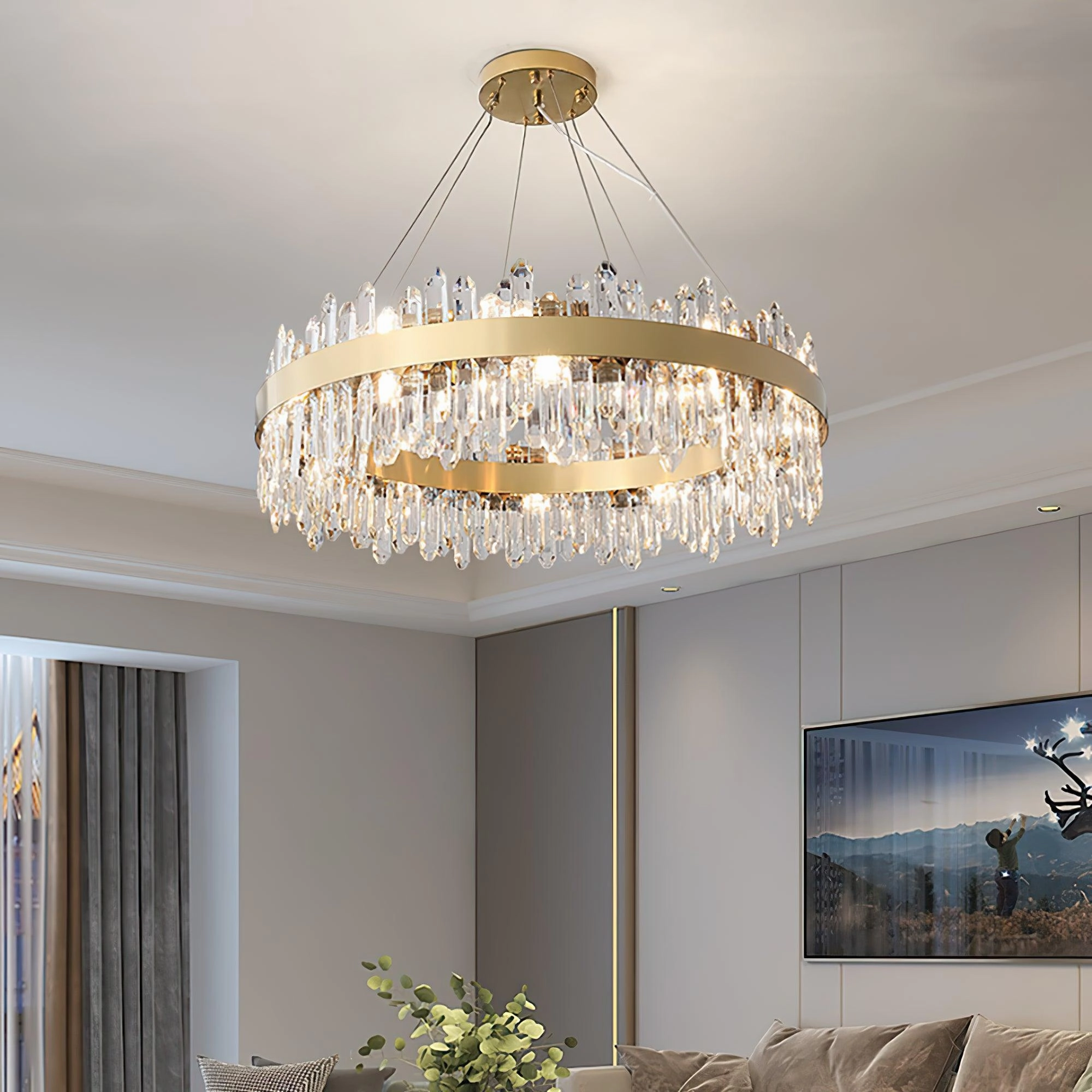 Enos Crystal Chandelier