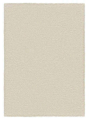Ernestine Ivory Shag Rugmodern color block patchwork rug