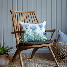 Erskine Printed Cushion Heather Creambedding sets ,throw blankets 