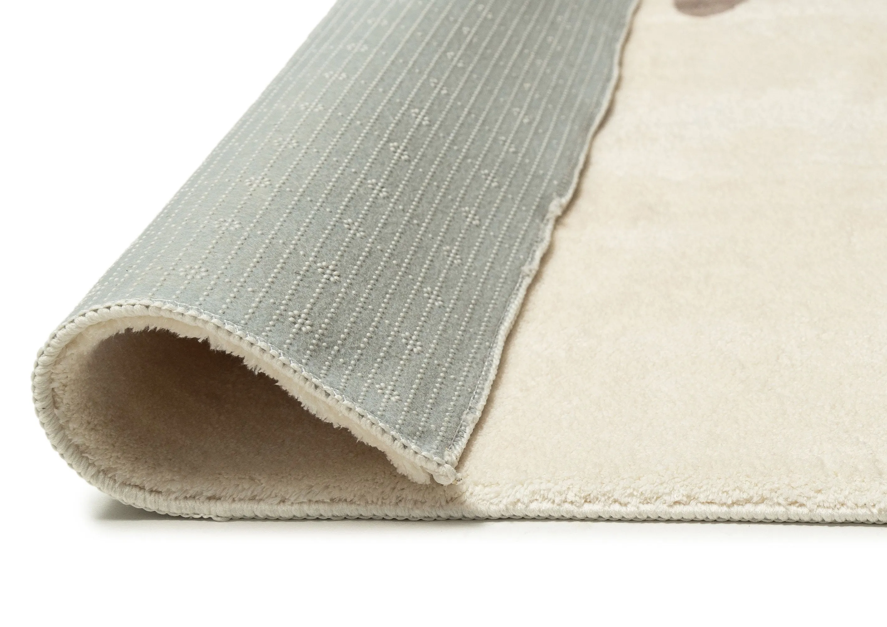 Esilda Brown Abstract Washable Rug