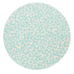 Esmeralda Pink and Green Washable Round Rug *NO RETURNS UNLESS FAULTYmodern color block patchwork rug