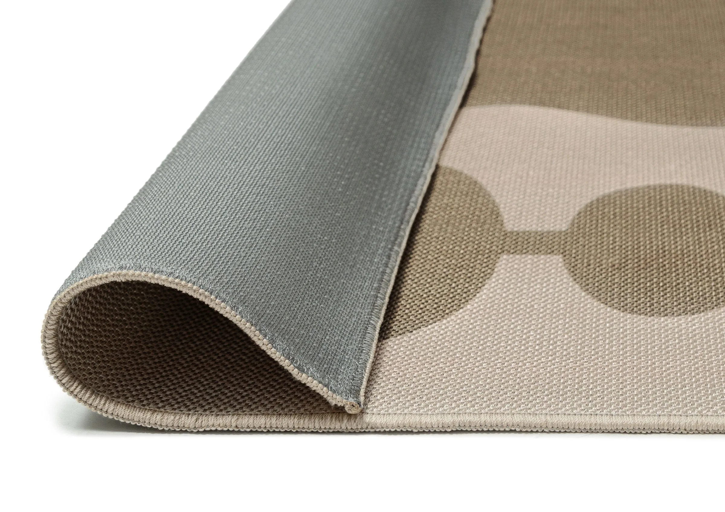 Esnir Beige Graphic Indoor Outdoor Washable Rug *NO RETURNS UNLESS FAULTY