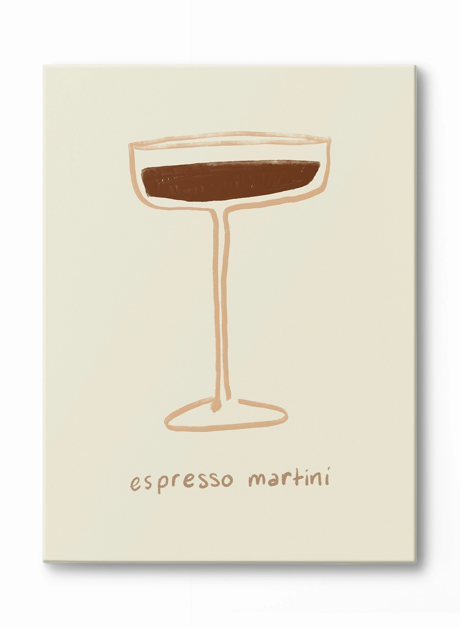 Espresso Martini, Canvasindoor decorative canvas print