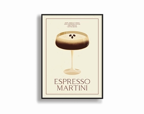 Espresso Martinimodern abstract painting decor