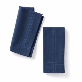 Essentials Navy Dinner Napkins - Set Of 2home decor ,wall decor 