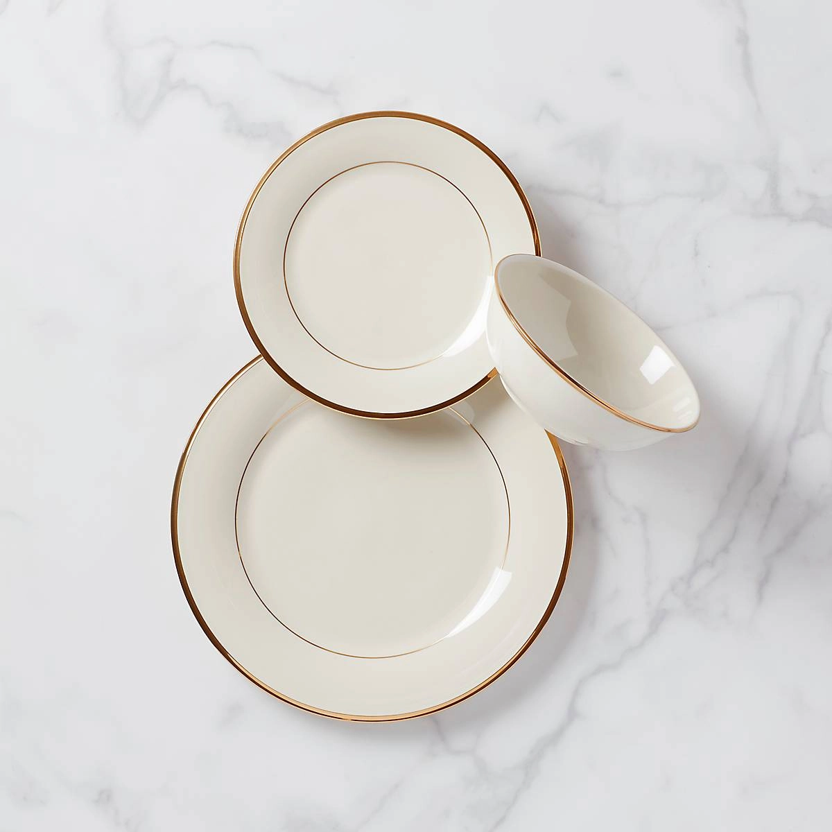 Eternal 3-Piece Place Settingmodern kitchen decor ,kitchen dinner set ,dinnerware 