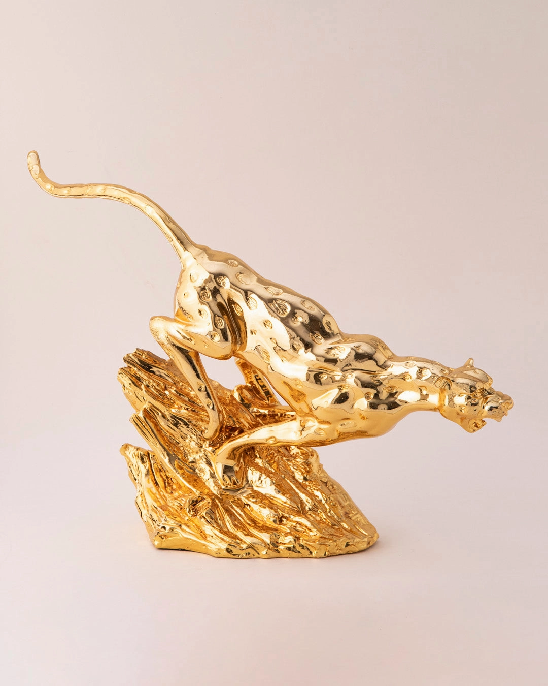 Eternal Hunt Decorative Panther Sculpture