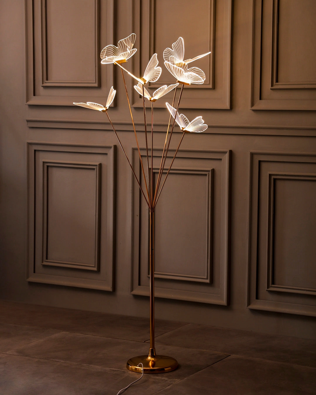 Ethereal Butterfly LED Floor Lamp