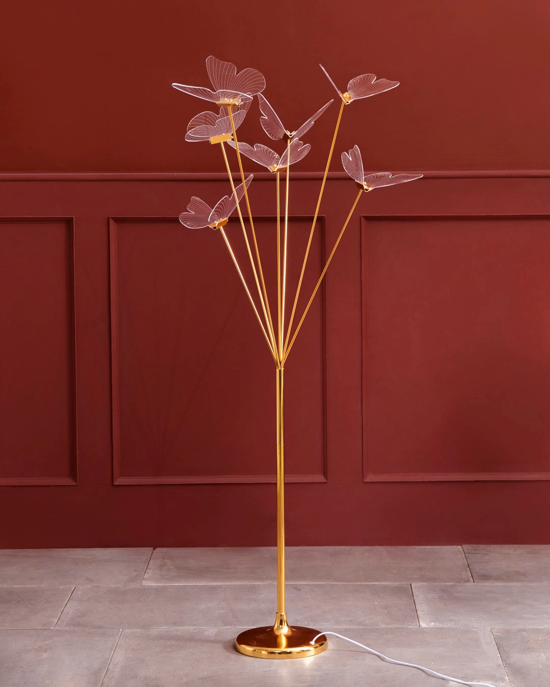 Ethereal Butterfly LED Floor Lamp