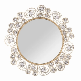 Ethereal Rose 500MI37HGOB 38-Inch Wall Mirror - Havana Gold Ombrewall mounted decorative mirror,full length dressing mirror