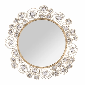 Ethereal Rose 500MI37HGOB 38-Inch Wall Mirror - Havana Gold Ombrewall mounted decorative mirror,full length dressing mirror
