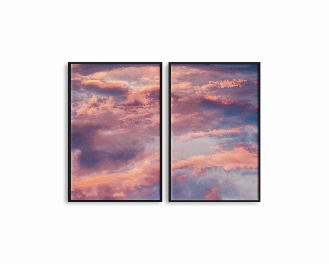 Etherial Set Includes Two Printsmodern abstract painting decor
