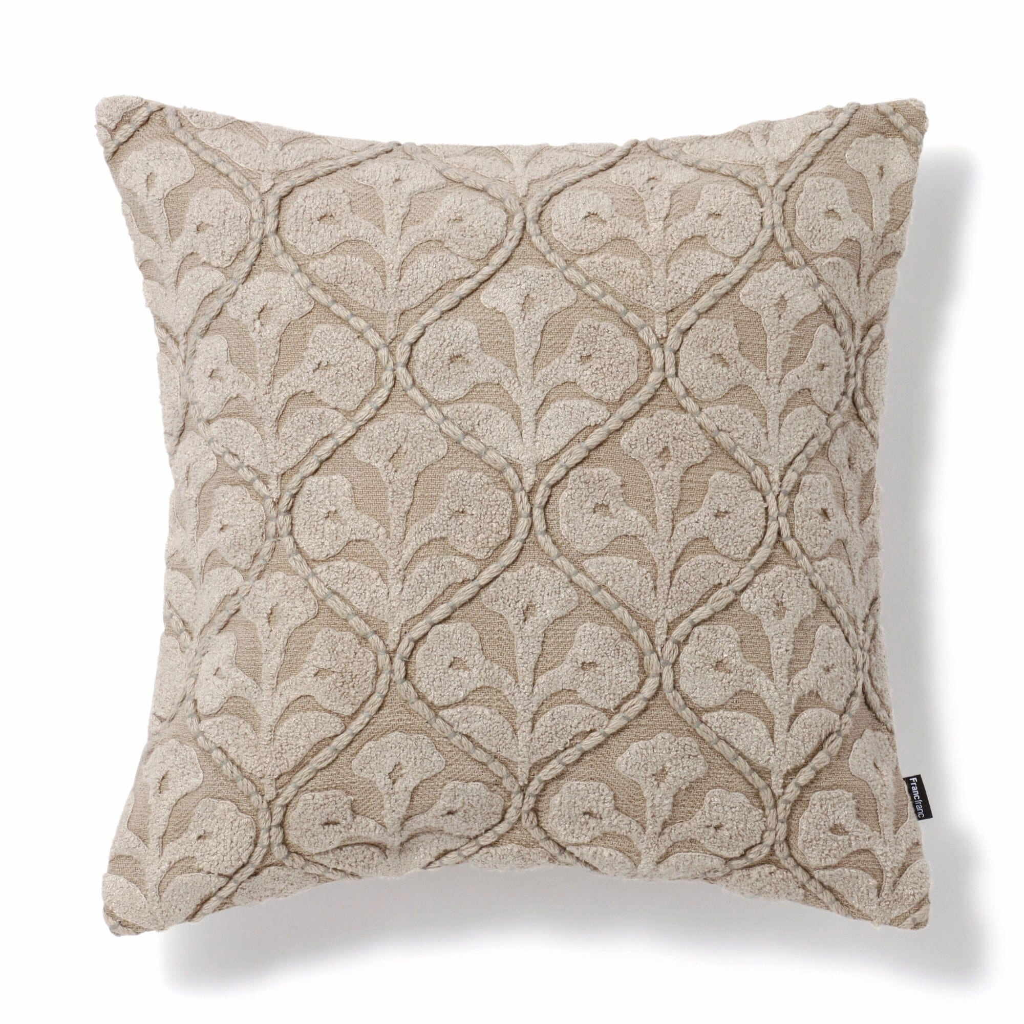 Ethnic Emb Cushion Cover 450 x 450  Greybedding sets ,throw blankets 