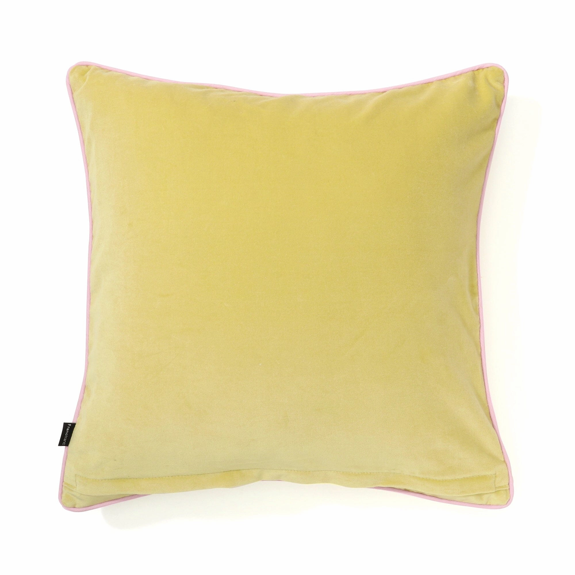 Ethnic Emb Cushion Cover 450 X 450 Yellow