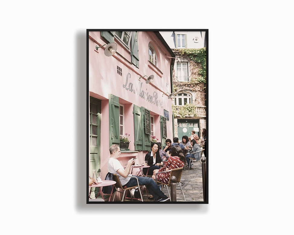 Europe Culture Pink Cafenordic style wall decor
