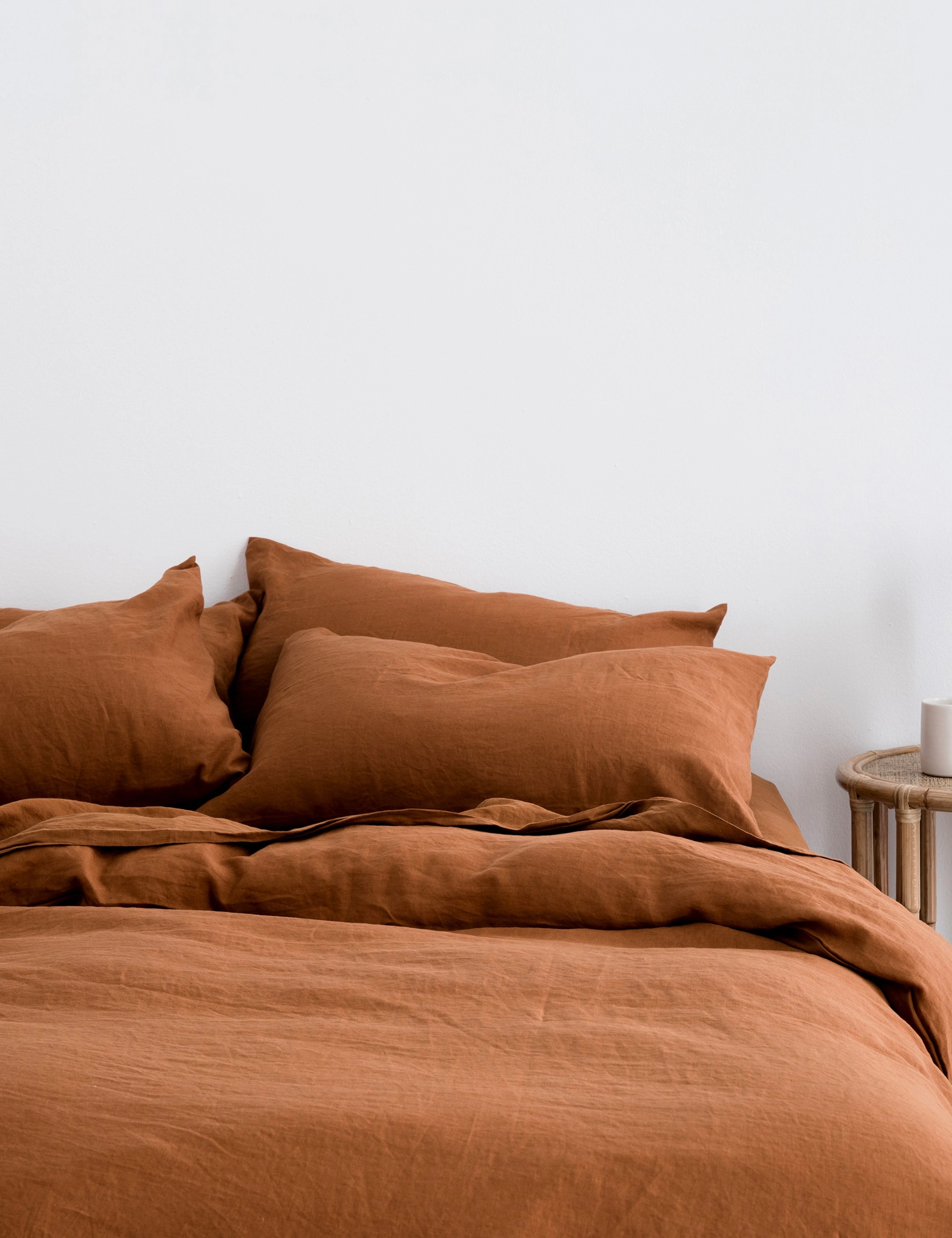 European Flax Linen Duvet Set by Cultiver