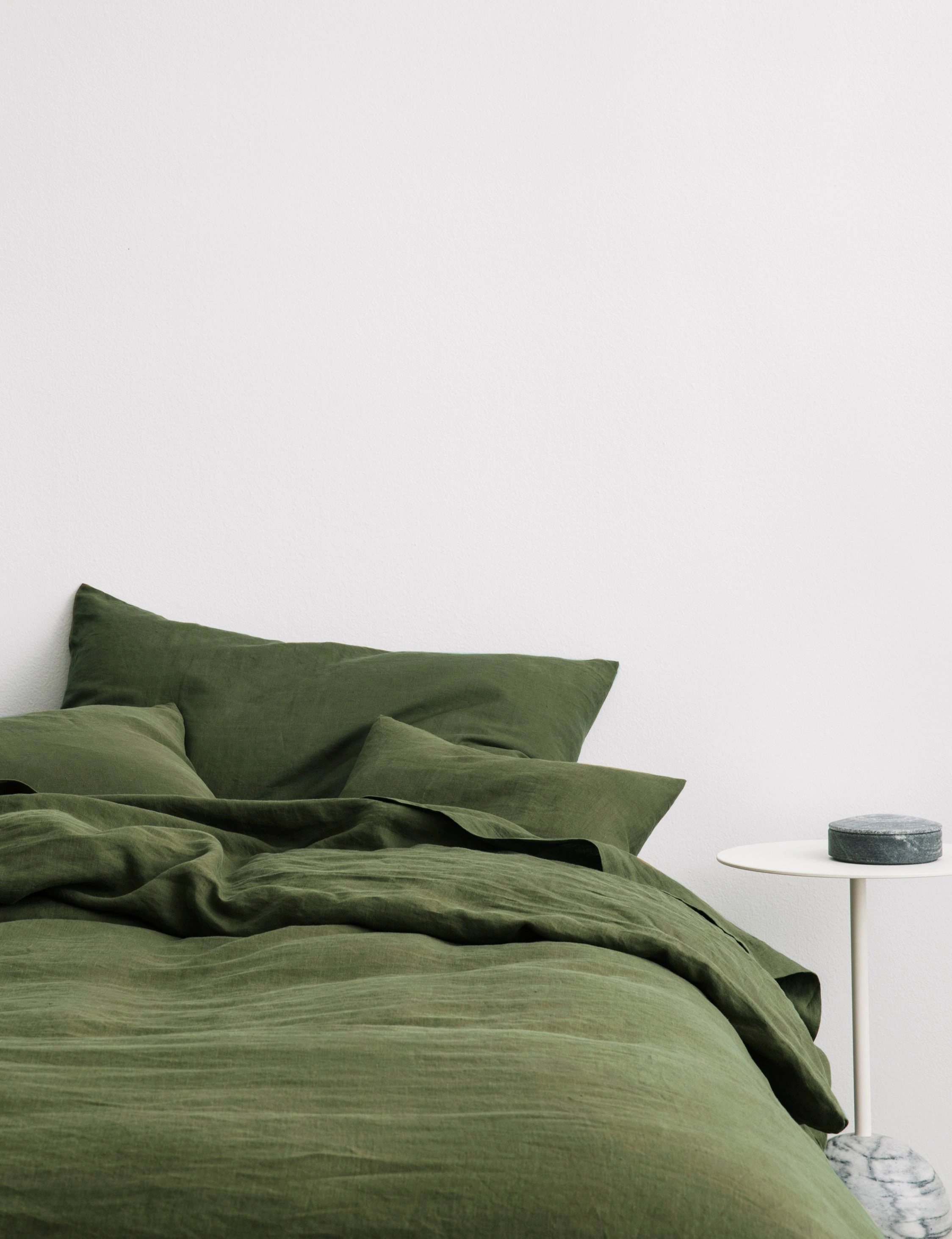 European Flax Linen Duvet Set by Cultiver